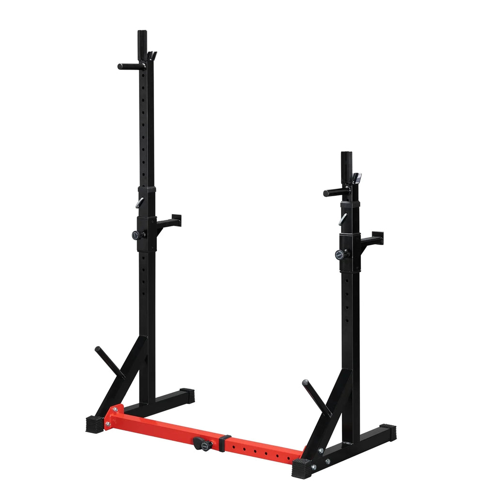 Kmowoo Home Indoor Fitness Adjustable Multi-function Barbell Stand Squat Bench Press Trainer