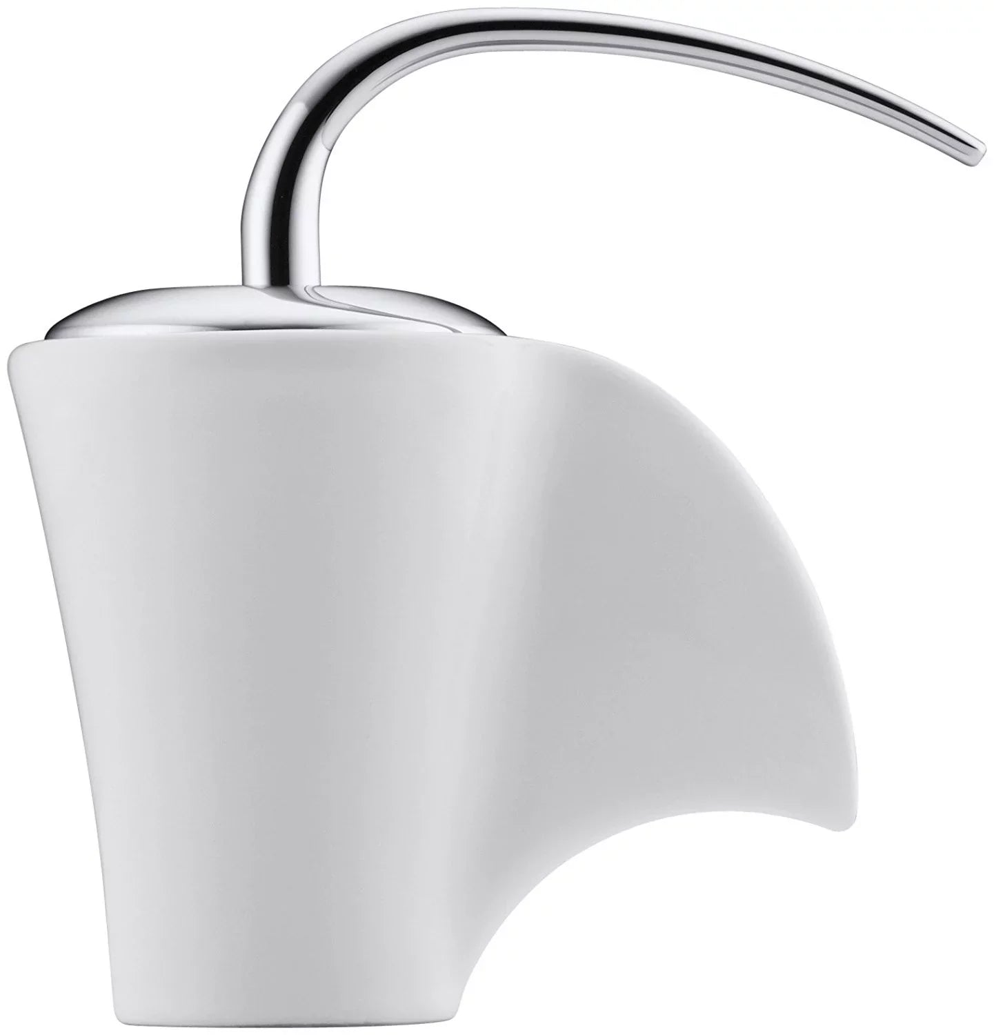 KOHLER K-11010-96 Vas Ceramic Faucet, Biscuit