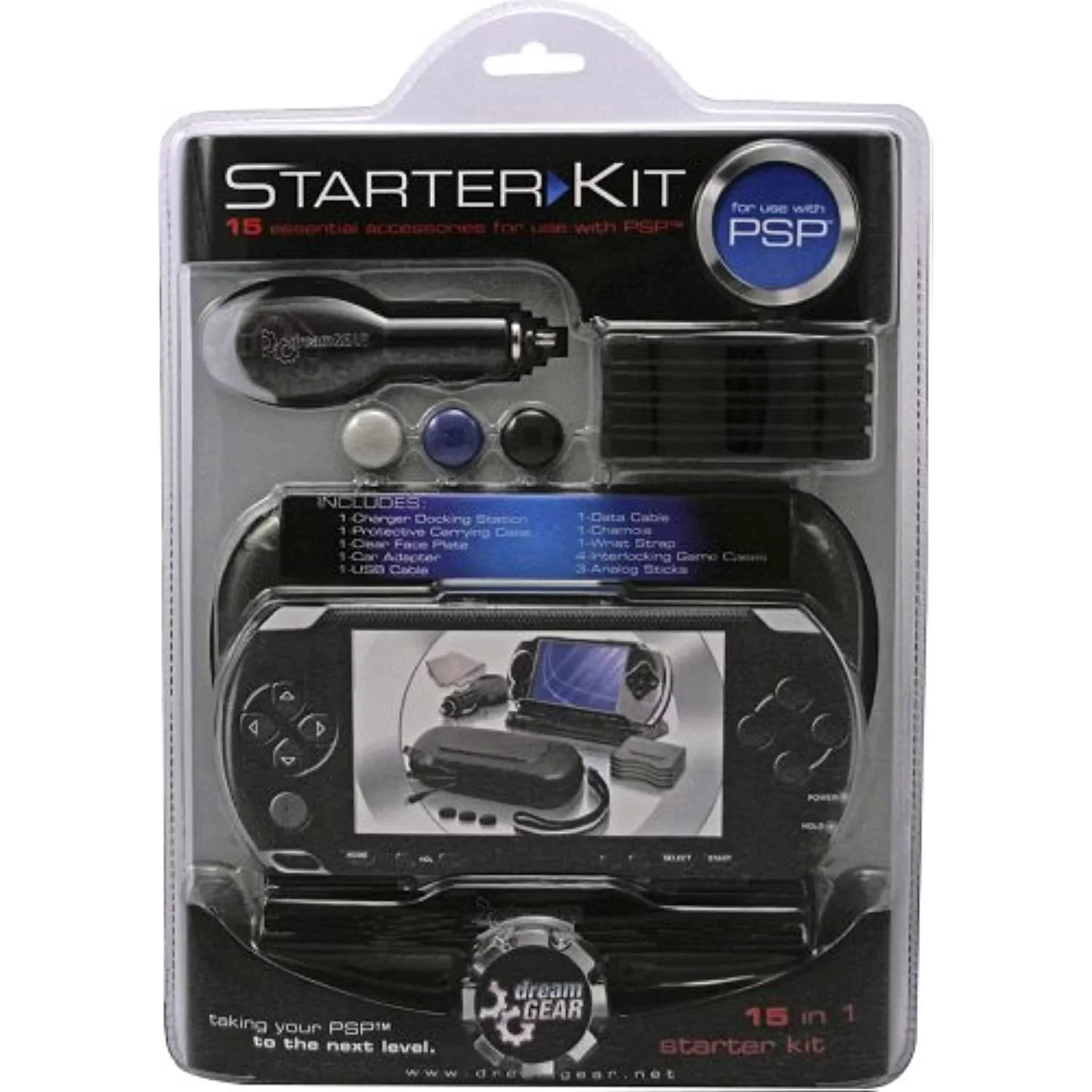 Psp Starter Kit 15 In 1 Black