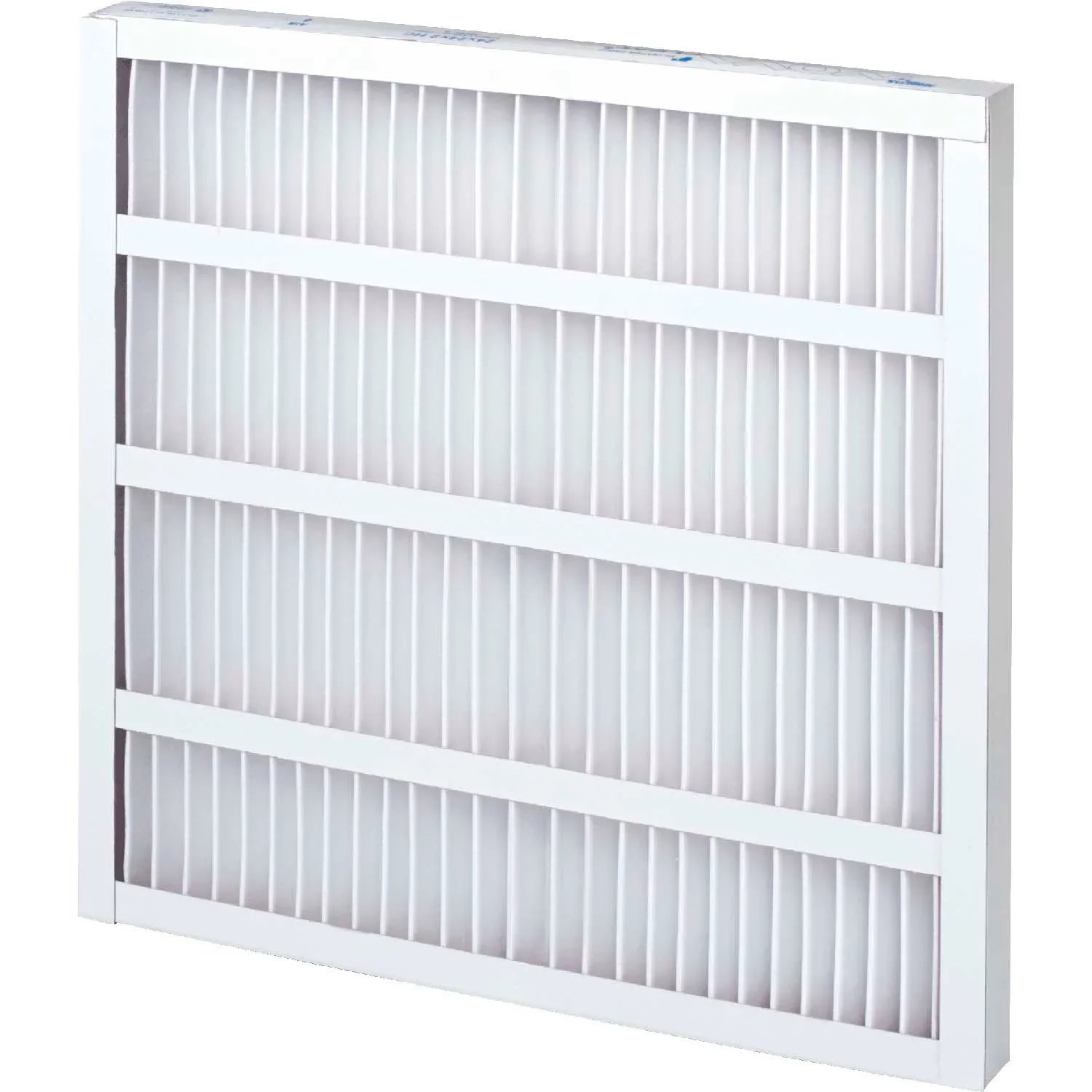 Global Industrial High Capacity Pleated Air Filter, MERV 8, Self-Supported, 20"Wx16"Hx2"D, Lot of 12