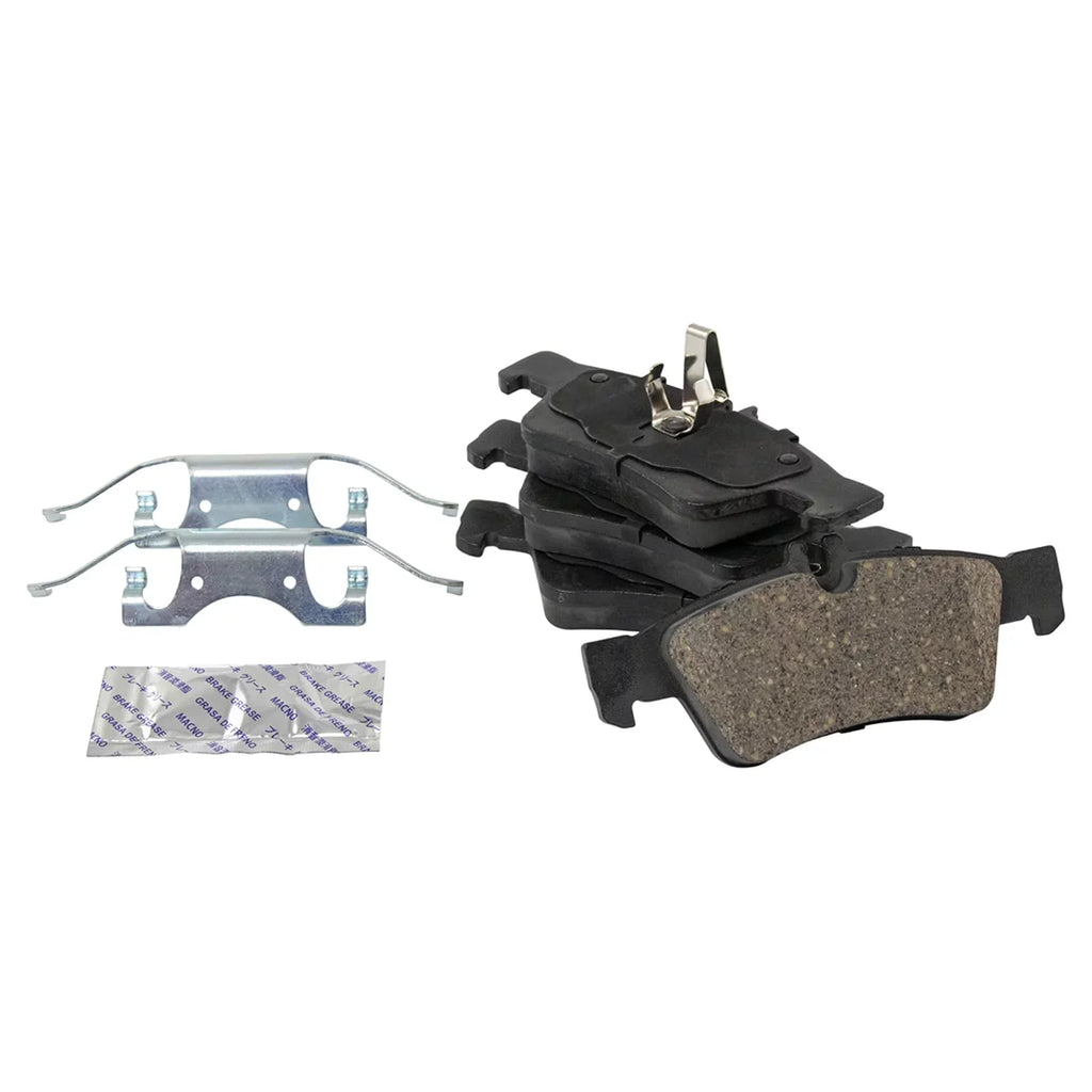 TRQ Brake Rotor & Posi Ceramic Pad Front & Rear Kit for Mercedes Benz E320 E350 BKA11922 Fits select: 2006 MERCEDES-BENZ E 350 WAGON, 2003-2005 MERCEDES-BENZ E 320