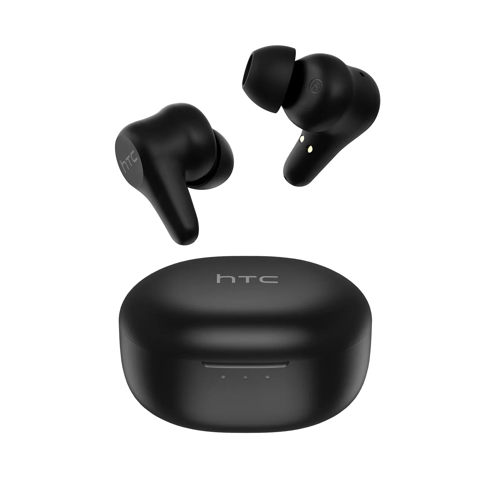 HTC True Wireless Earbuds Plus - Active Noise Cancellation IPX5 Fluid Resistant Bluetooth 5.0 Headphones with ENC, 24-Hour Playtime, Stereo in-Ear Touch Control Wireless Earphones