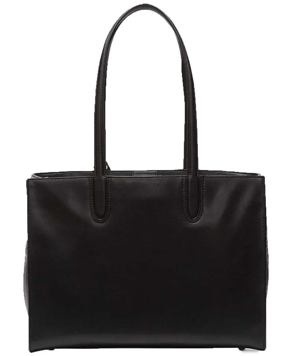 DKNY Jade Wide Handbag Tote (Gray/Black)