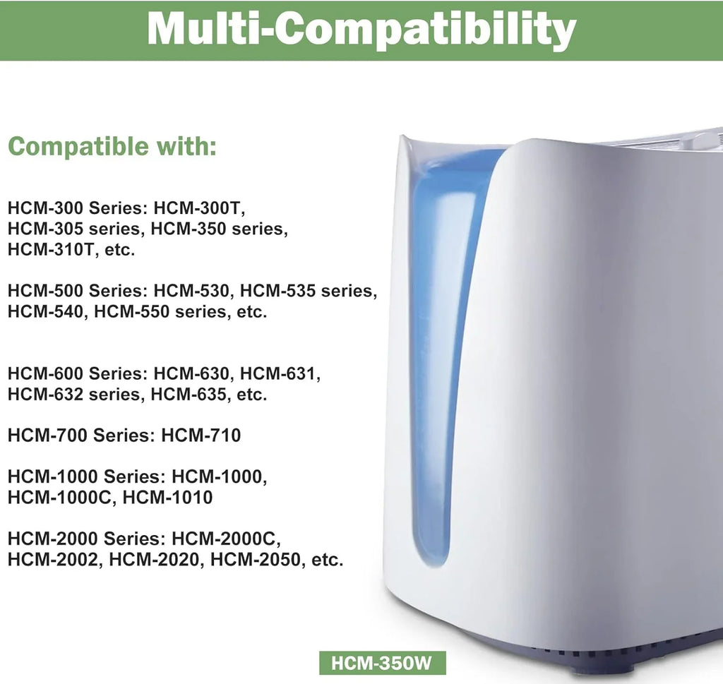 FRESHLAB Humidifier Filter A Compatible with Honeywell Humidifier HCM-350 Series, HCM710, HEV312W, Filter HAC-504, 4-Pack