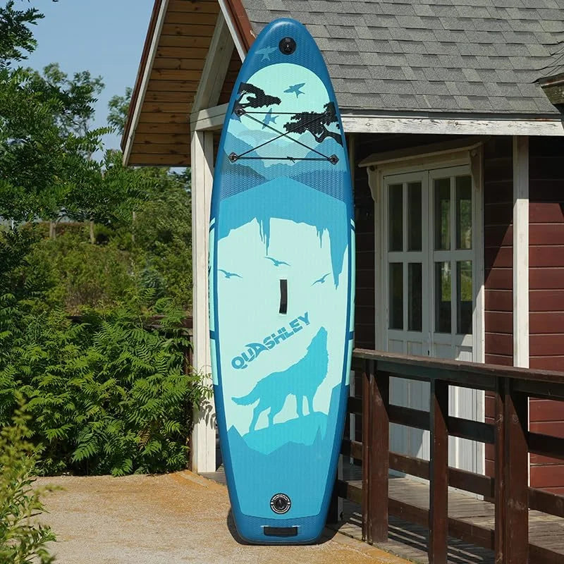 Premium Inflatable Stand Up Paddle Board with Accessories, 11'x33 x6 for Youth & Adults, Wide Stance, Non-Slip Deck, SUP for Fishing & Surfing, Max 330lbs