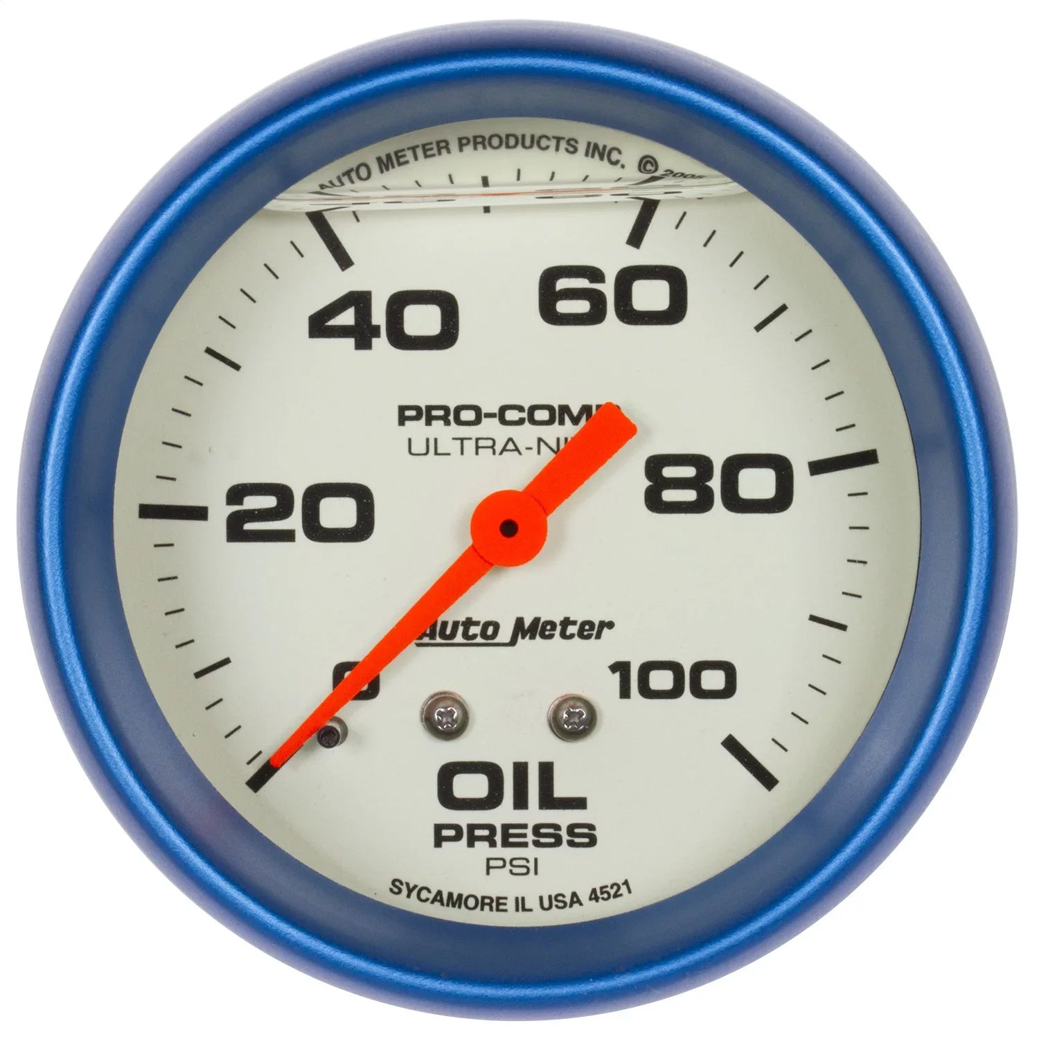 AUTO METER 4221 Ultra-Nite Oil Pressure Gauge2.625 in.