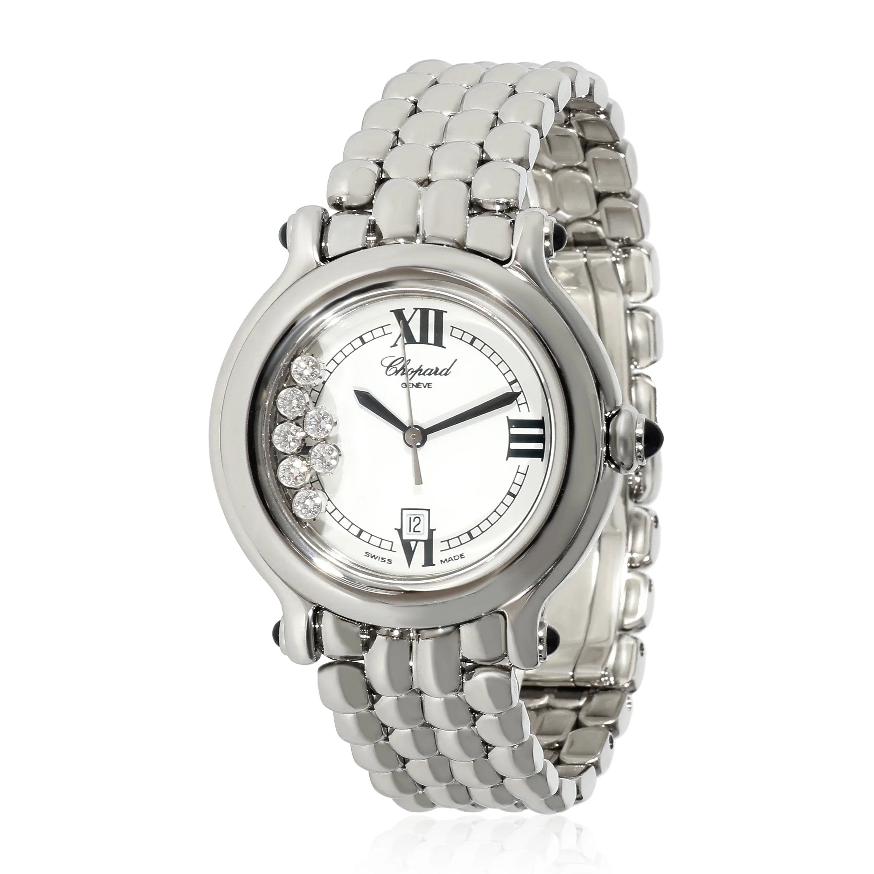 Chopard Happy Sport 27/8236-3005 Women's Watch in Stainless Steel Pre-Owned