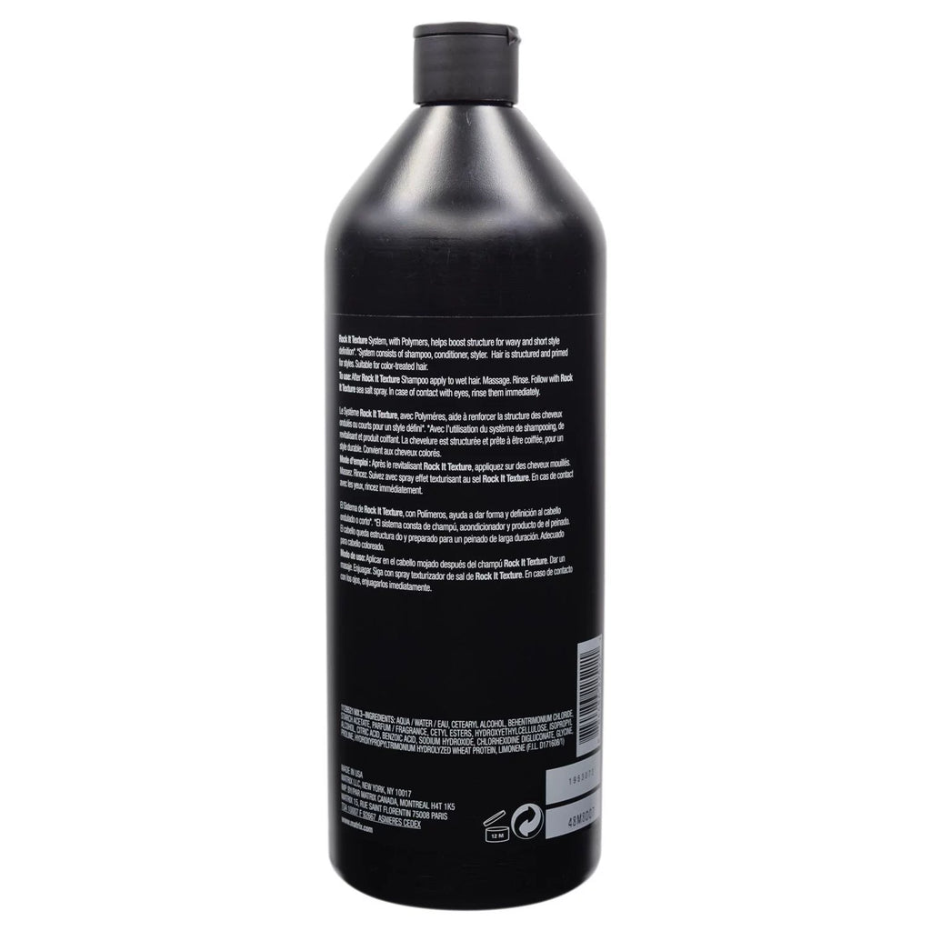 Total Results Rock It Texture Conditioner By Matrix - 33.8 Oz Conditioner