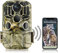 CAMPARK H80 WiFi Bluetooth Trail Camera 20MP 1296P Game Hunting Camera with Nigth Vision Fluid