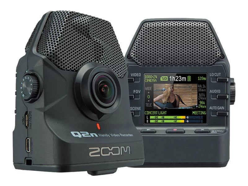 Zoom Q2n - Action camera - mountable - 1080p / 30 fps - 3.0 MP