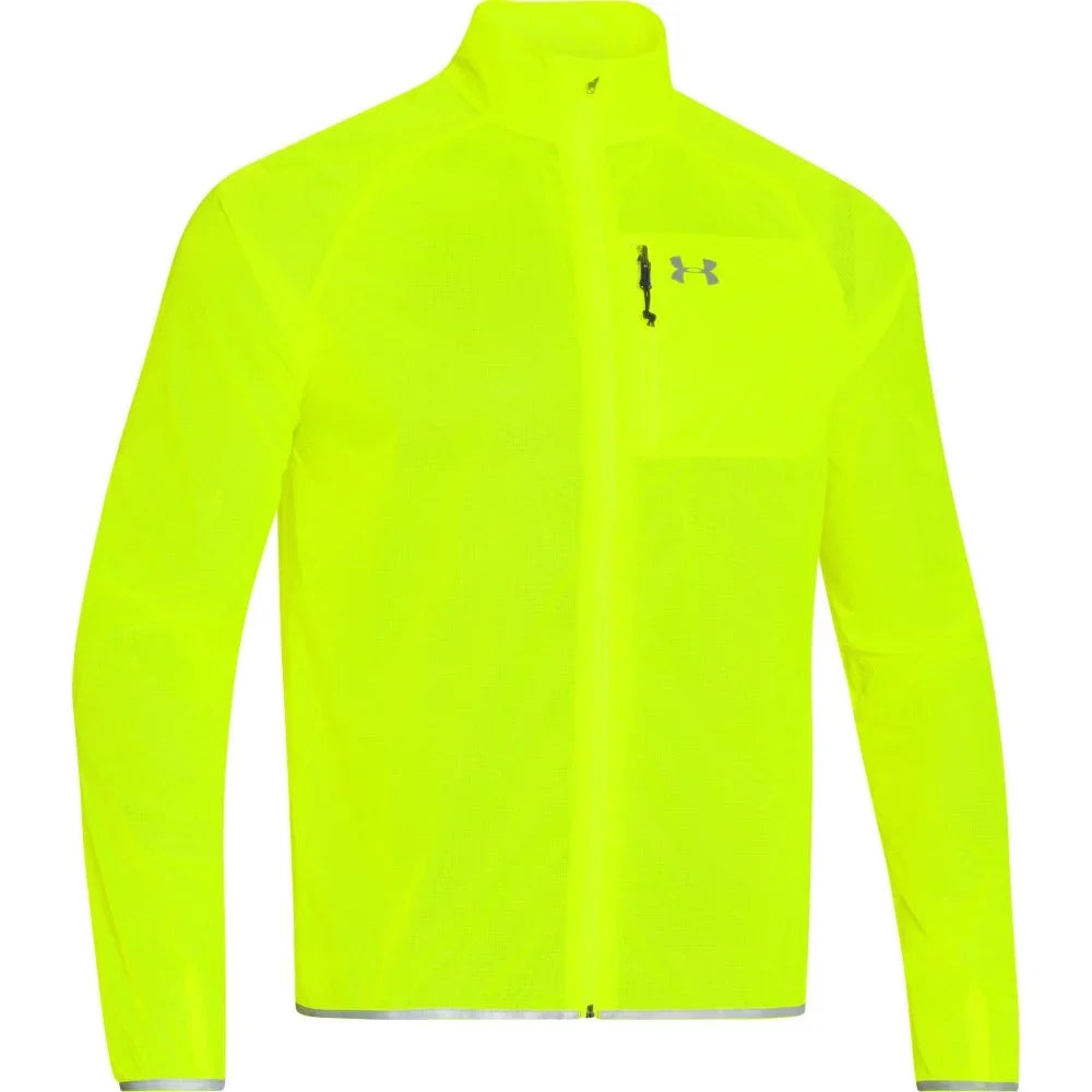 Men's Under Armour ColdGear Infrared Run Lite Jacket Yellow/Reflective