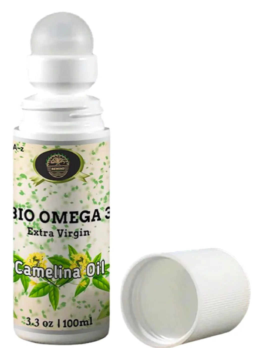Camelina Oil Pack Kit Compress Roll On Oil - Anti Cellulite, Stretch Marks, Post Partum, Castor Oil Roll On (CAMELINA OIL ROLL ON)