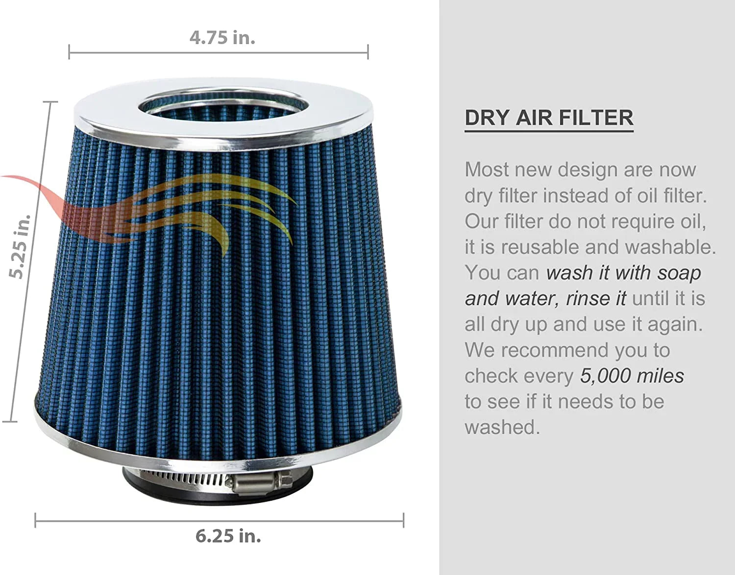 Rtunes Racing Short Ram Air Intake Kit + Filter Combo BLUE Compatible For 12-15 Kia Rio / 11-13 Hyundai Accent 1.6L / 12-13 Hyundai Veloster Gdi 1.6L Engine / 11-13 Hyundai Elantra 1.8L â€¦