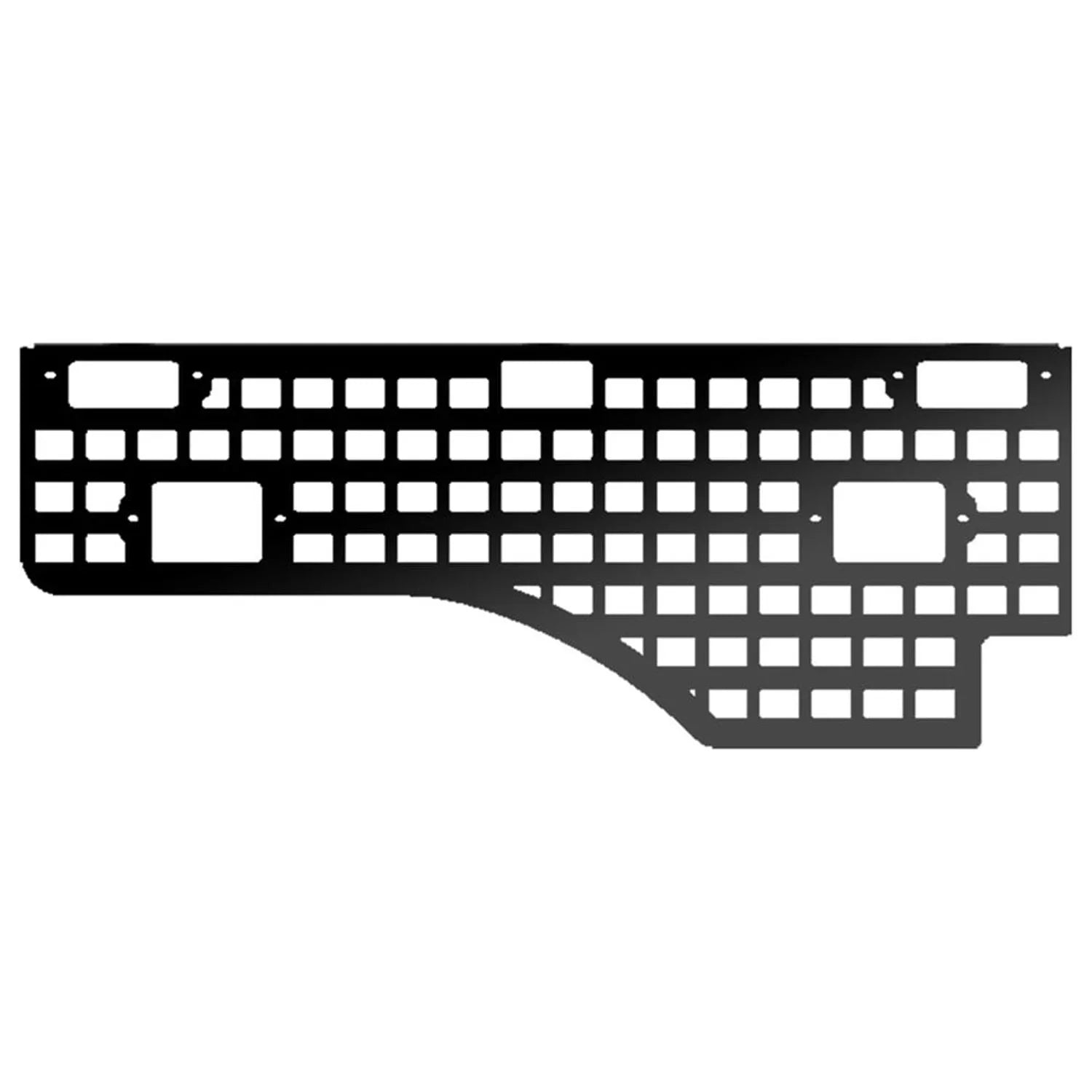 Putco 195032 Molle Panel Fits 15-21 Canyon Colorado Fits select: 2017-2019,2021-2022 CHEVROLET COLORADO