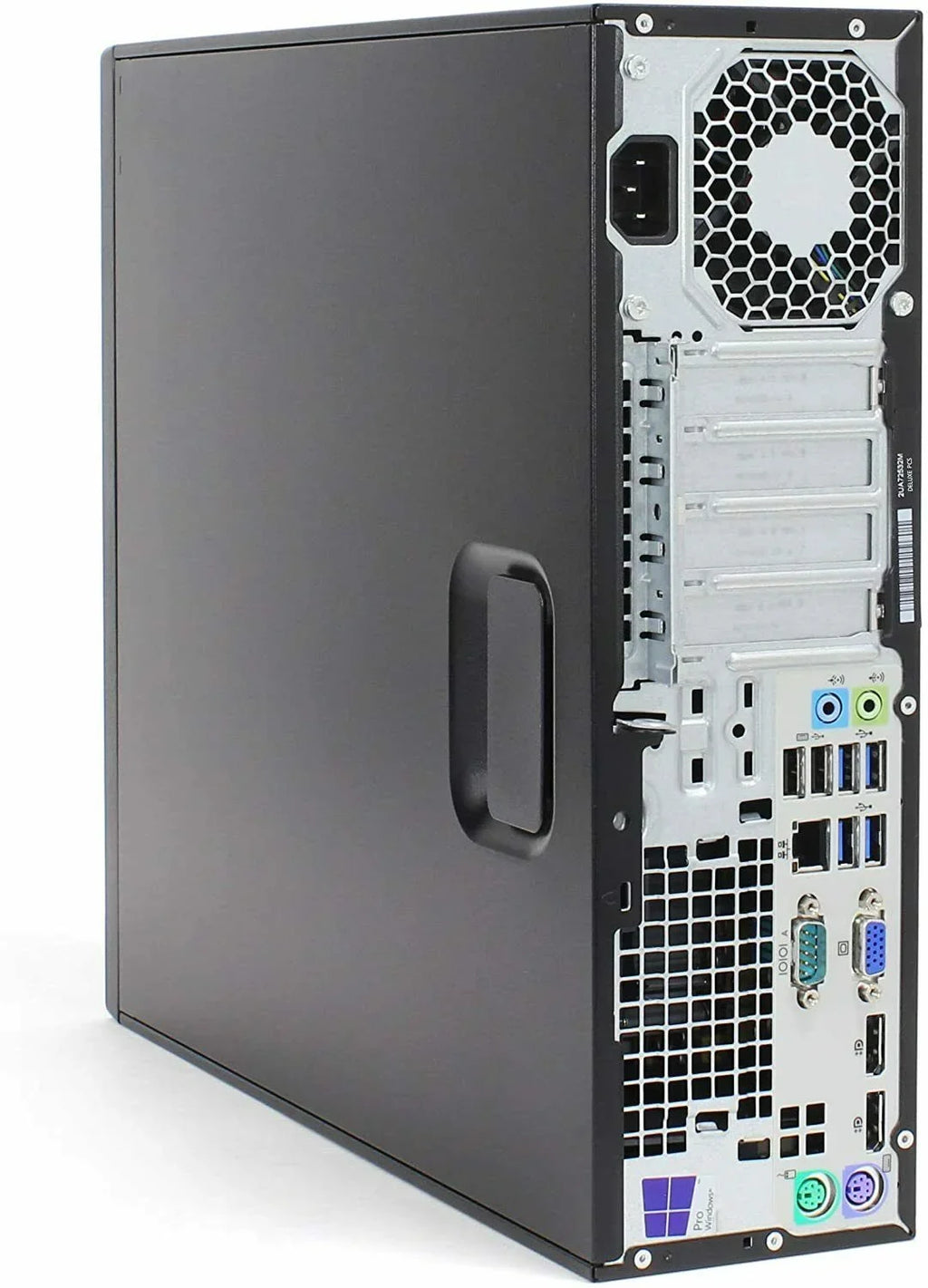Pre-Owned 600 G2 Desktop Computer Pentium G4400 3.3GHz CPU 8GB Ram, 120GB SSD, 1TB HDD, Keyboard & Mouse, WiFi, DVD, Win10 Pro PC (Refurbished)
