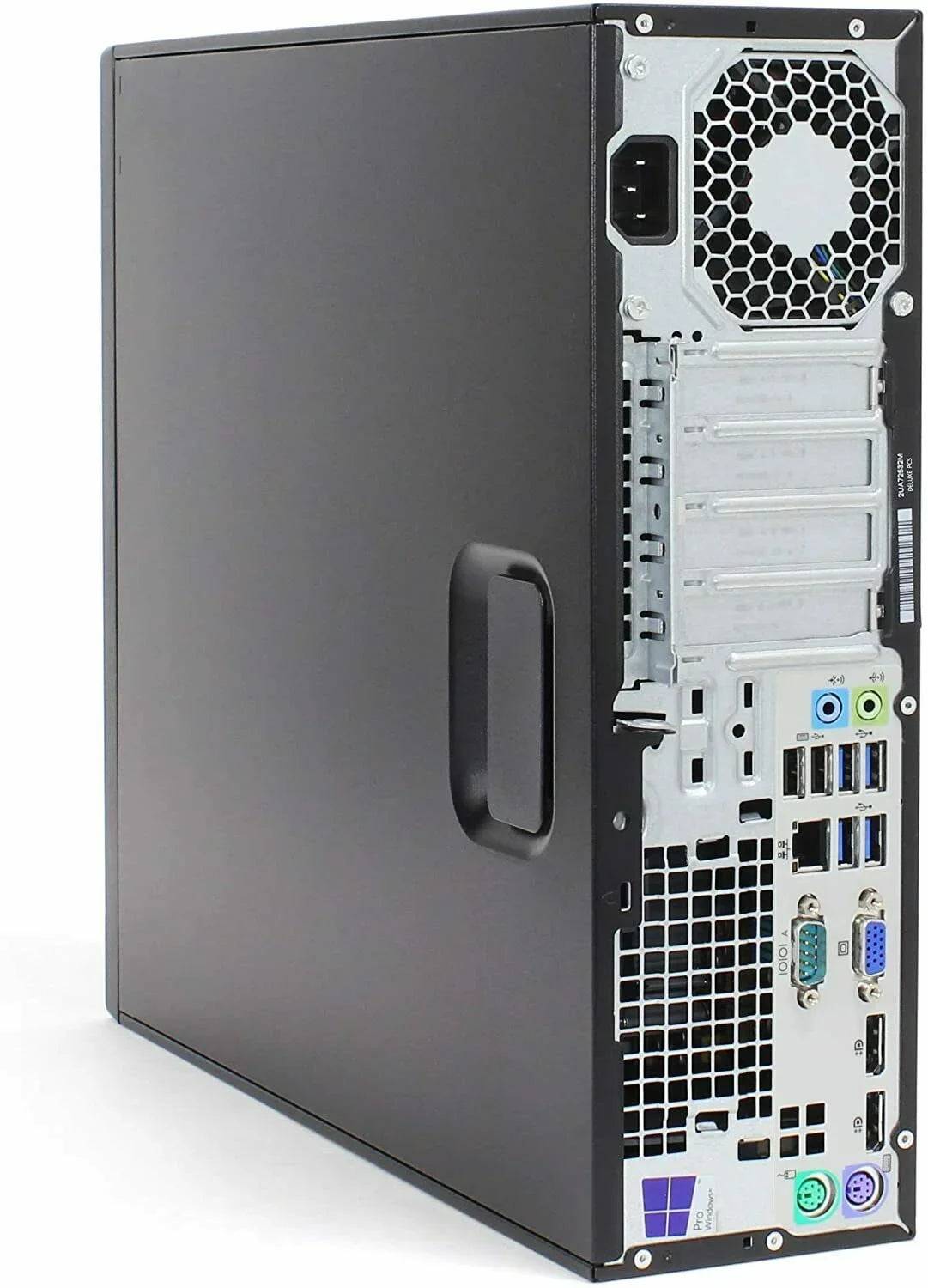 Pre-Owned 600 G2 Desktop Computer Pentium G4400 3.3GHz CPU 8GB Ram, 120GB SSD, 1TB HDD, Keyboard & Mouse, WiFi, DVD, Win10 Pro PC (Refurbished)