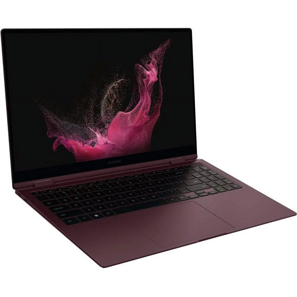 Open Box Galaxy Book 2 Pro 360 13.3" (256GB) Core i7, Burgundy