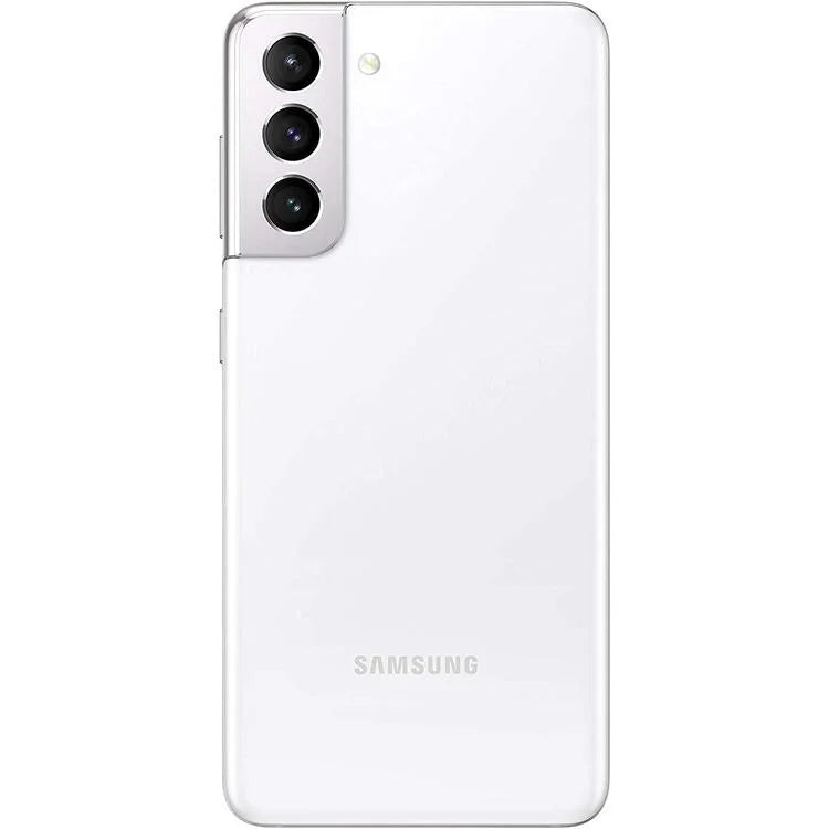 Refurbished Galaxy S21 5G G991U (Fully Unlocked) 128GB Phantom White w/ Wireless Charger