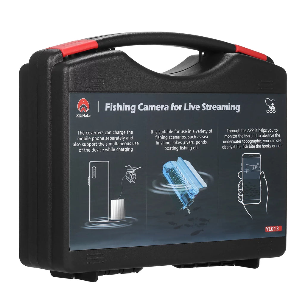 Dive into Depths with Gofishup Fluid Camera - 1080P Live Video Fish Finder for Ice Lake Sea Boat Kayak Fishing