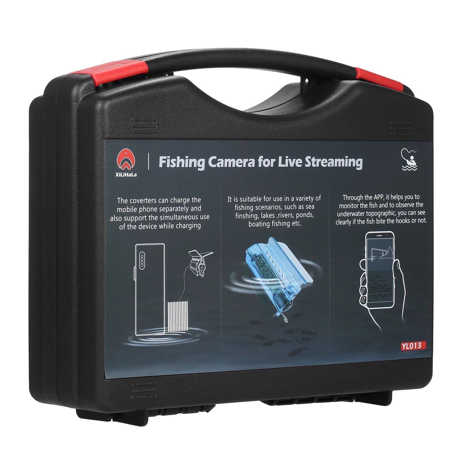 Dive into Depths with Gofishup Fluid Camera - 1080P Live Video Fish Finder for Ice Lake Sea Boat Kayak Fishing