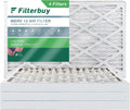 Filterbuy 12x24x2 MERV 13 Pleated HVAC AC Furnace Air Filters (4-Pack)