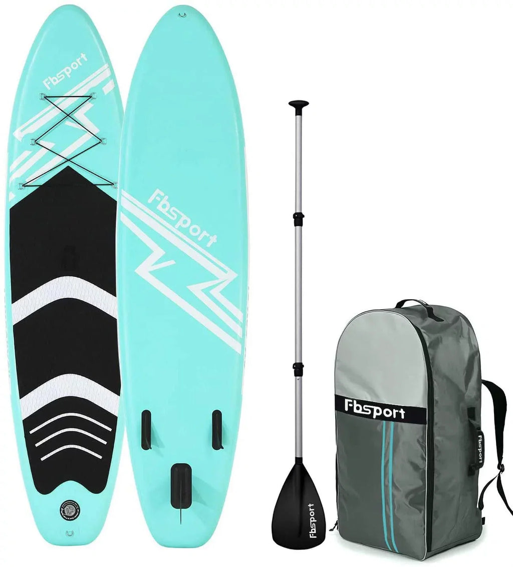 Fbsport Inflatable Paddle Board, Stand UP Paddle Board for Adult with Carry Bag, Shoulder Strap Air Pump All Accessories New