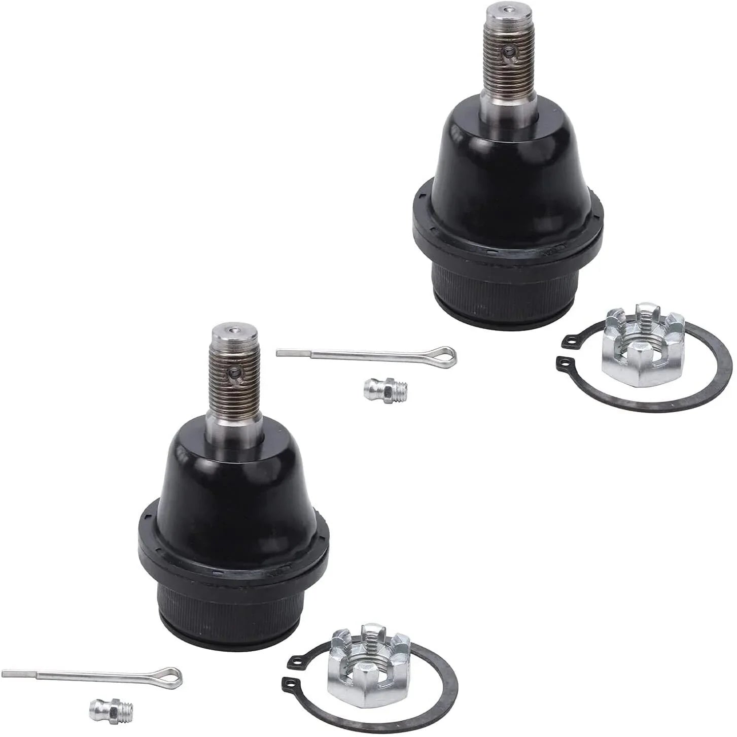 Detroit Axle - 14pc Suspension Kit for 2003-2009 Toyota 4Runner, 2007-2009 FJ Cruiser, 2 Upper Control Arms w/Ball Joints, 2 Lower Ball Joints, 4 Tie Rods, 4 Sway Bars, 2 Boots, Replacement