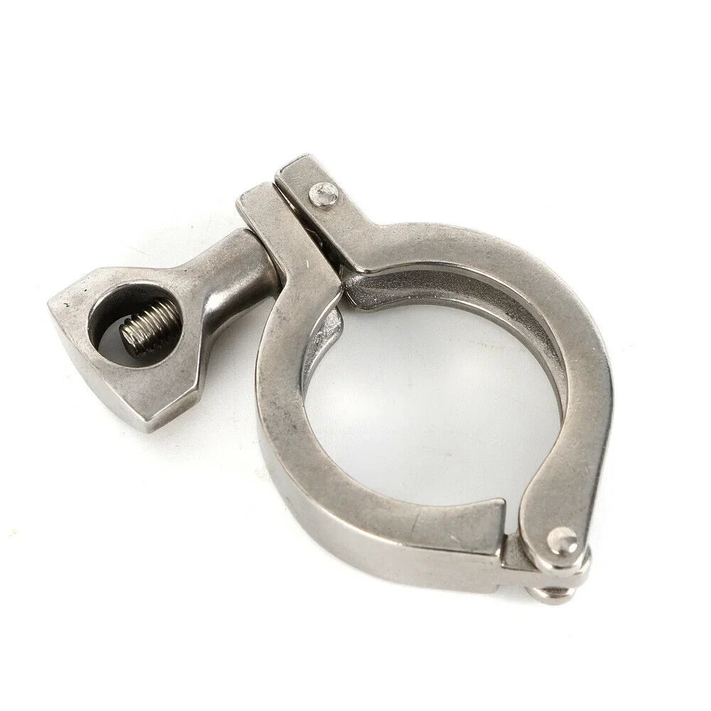 10PCS Stainless Steel Quick-loading Clamp for Machine Tools，Ships, Sewage Treatment Liquid Oil Gas for Soft or Hard Tube Links