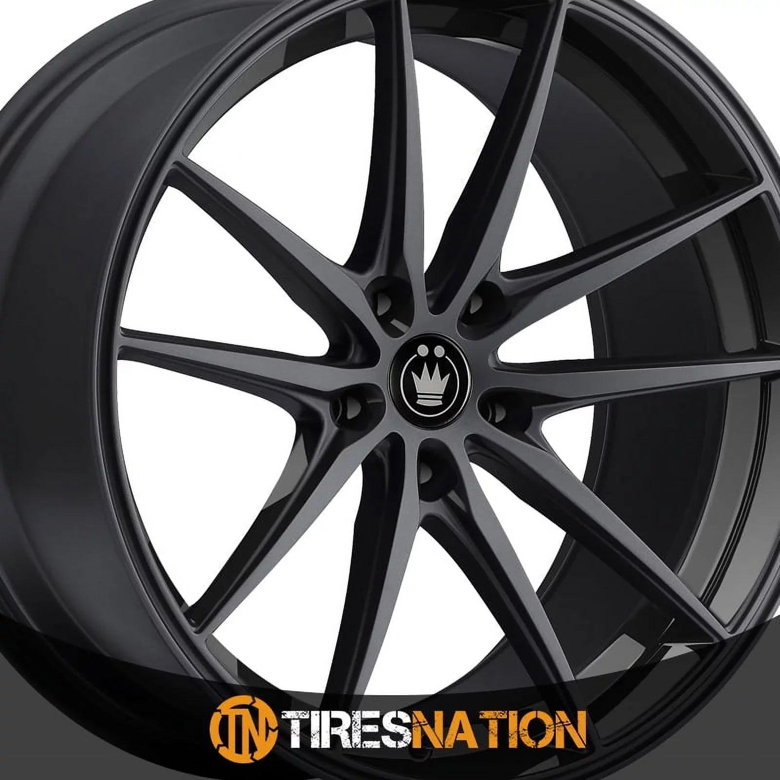 Konig 37B Oversteer 19x8.5 5x114.3 +45et Gloss Black Wheel