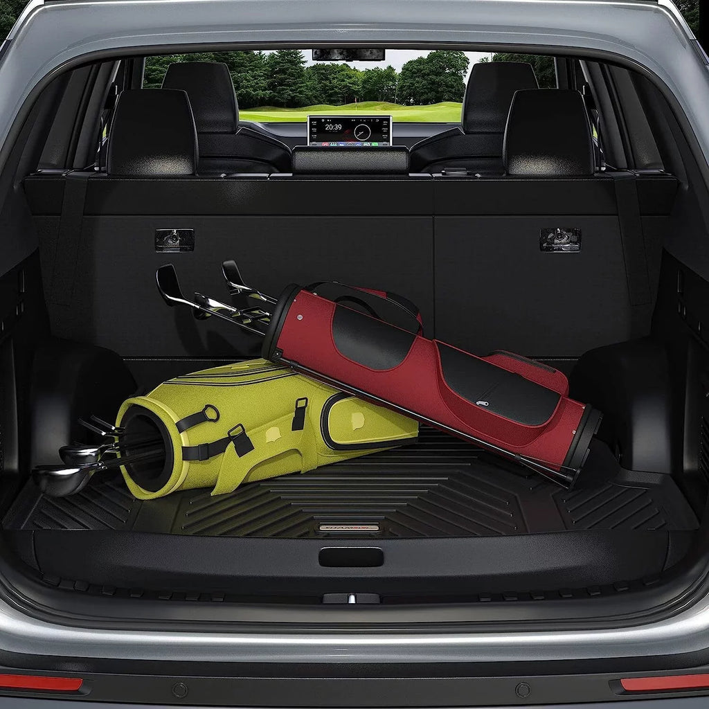 Ledkingdomus Floor Mats for 2020-2023 Tesla Model Y Rear Trunk Mat All Weather Black