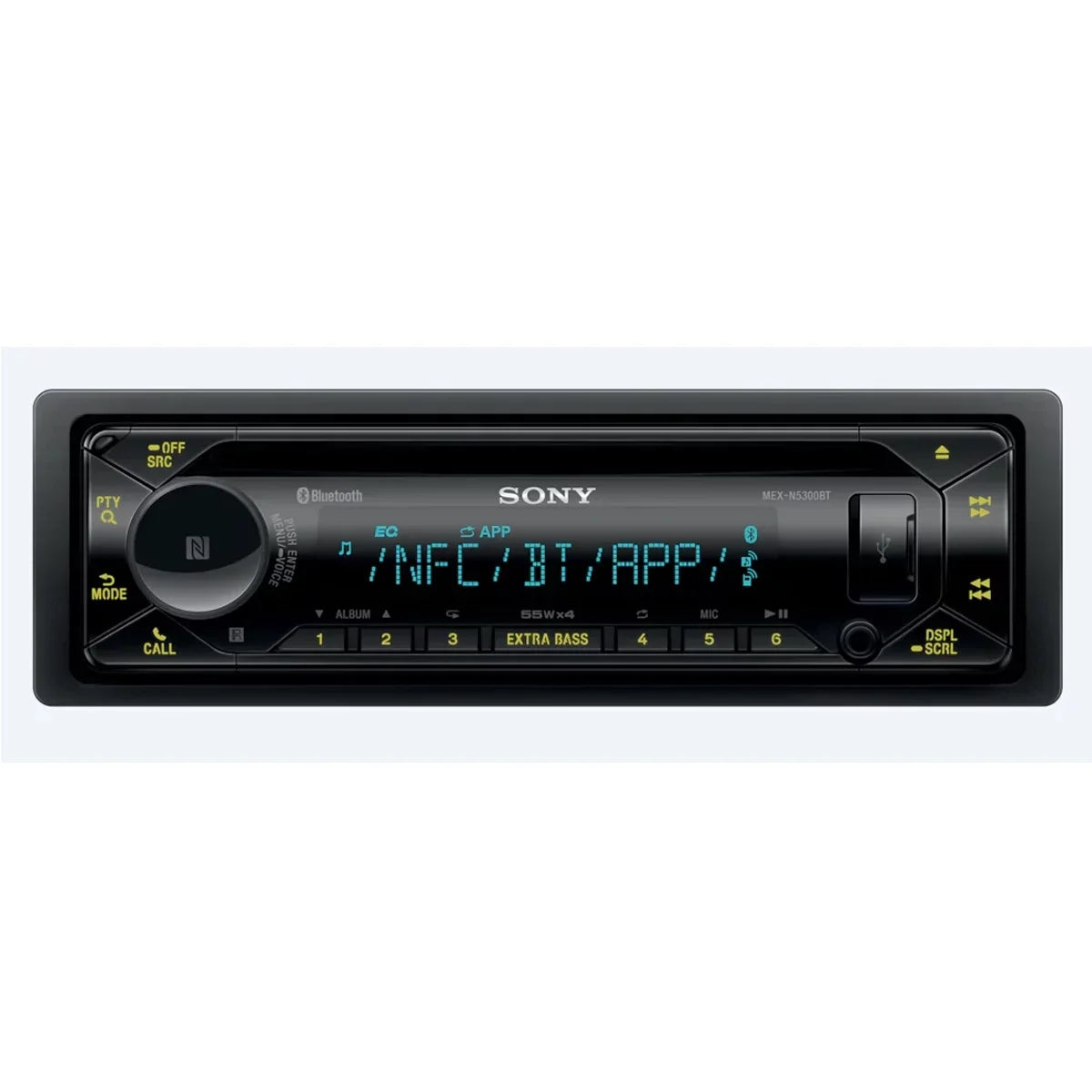 Mobile MEX-N5300BT CD Receiver with Bluetooth & USB/AUX Inputs