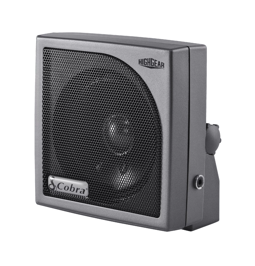 Cobra HighGear Noise Canceling External Speaker With Built-In Mic