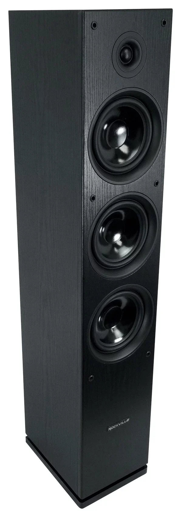 Rockville SINGMIX 5 2000w Bluetooth Home Receiver Mixer+(2) Black Tower Speakers