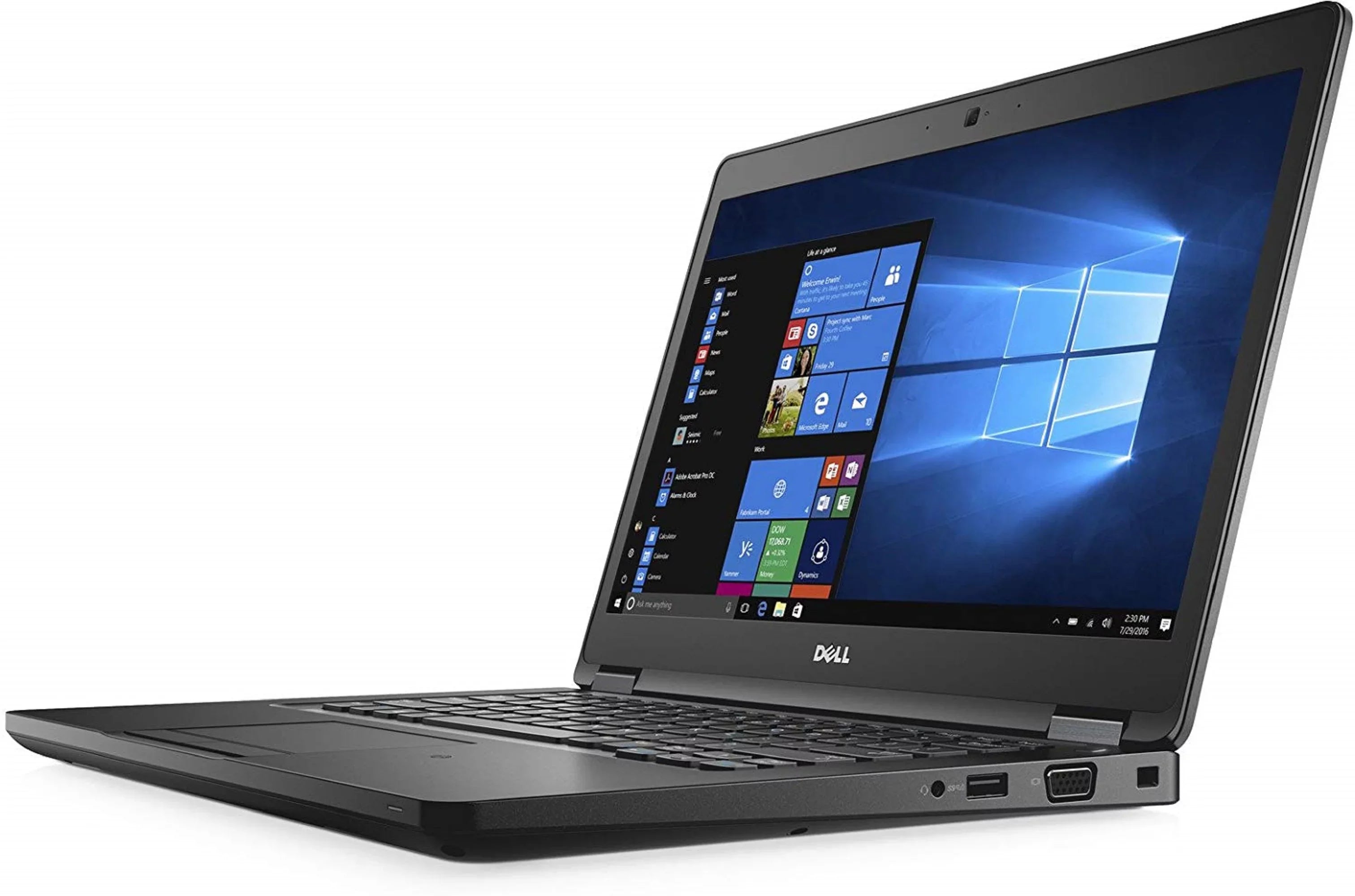 Refurbished 5480 Portable computer i5 Dual Core Gen 6 8GB RAM 256GB SSD Windows 10 Professional 64 Bit