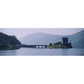 Castle at the lakeside Eilean Donan Castle Loch Duich Highlands Region Scotland Poster Print by - 36 x 12