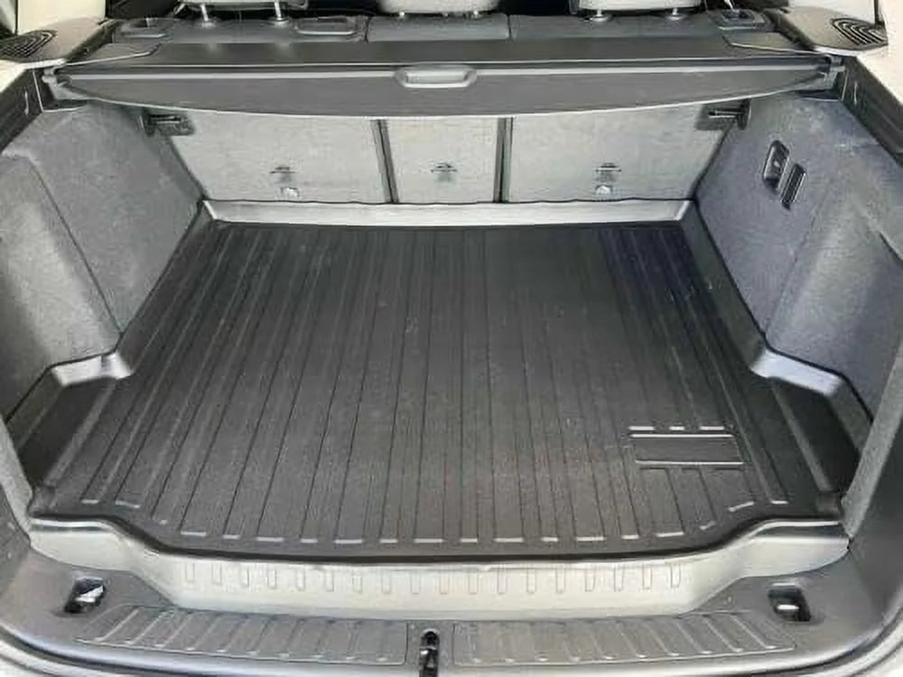 EACCESSORIES EA Cargo Liner – Trunk Mat for BMW X3 2018-2024 – Weather-Resistant Trunk Mats for Cars with Raised Lip – Non-Slip Car Trunk Mat Rubber – Easy to Install – Laser Pre-Cut Design