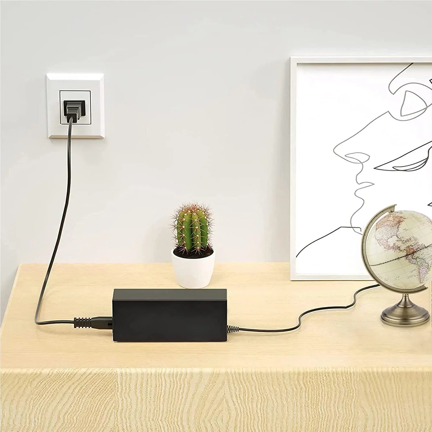 Guy-Tech 65W AC / DC Adapter Compatible with Inspiron 15 5000 i5558 series i5558-1415BLK I5558-1430BLK i5558-2143SLV I5558-2572BLK I5558-2858BLK I5558-2859BLK i5558-2144SLV i5558-4286SLV