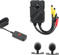 Motorcycle Dash Camera Front and Rear 1080P HD Fluid Lens 120° Wide Angle Fluid Recording Camera with Wi-Fi, GPS