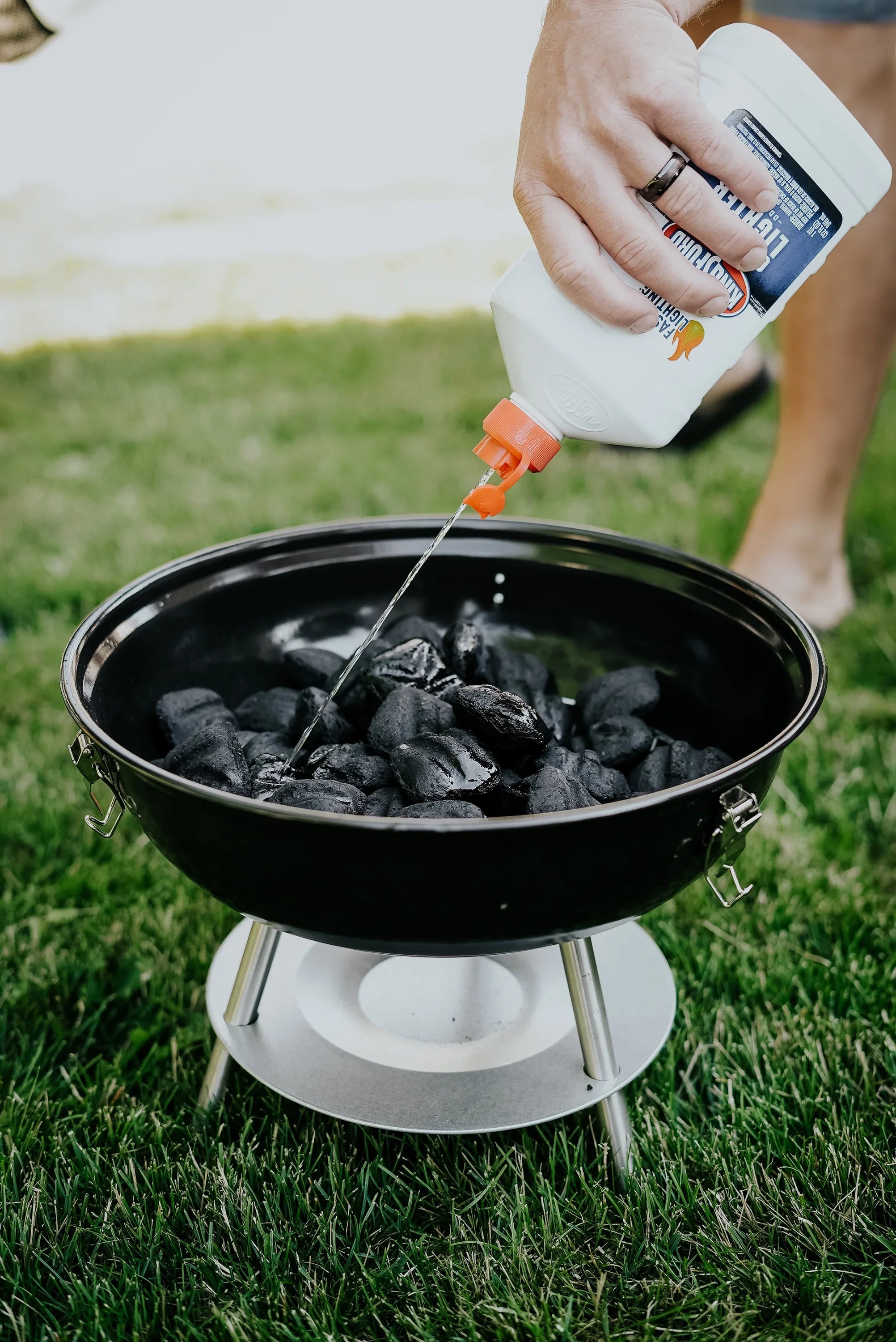Stansport 037 Portable Charcoal Grill Camping Hiking Backpacking