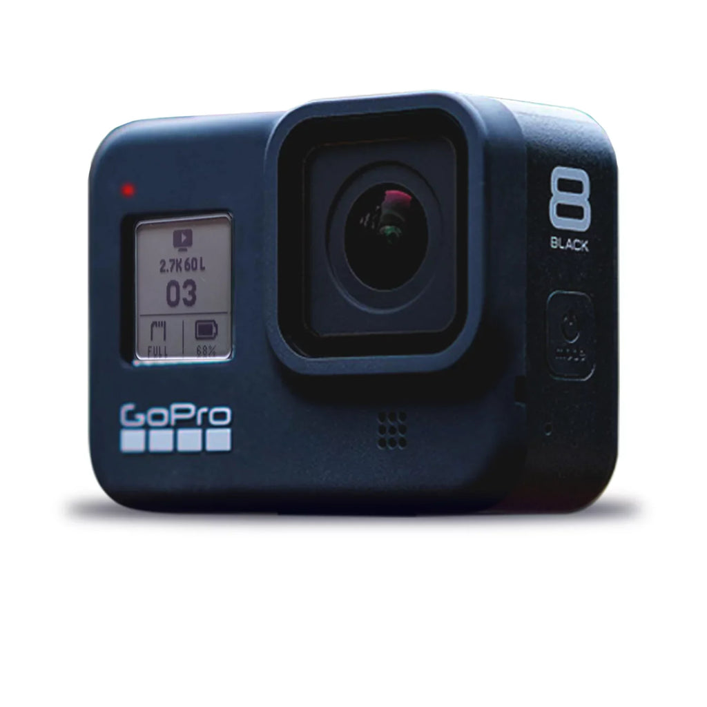 Restored GoPro HERO8 Black Digital Action Camera - Liquid Touch Monitor 4K UHD Video, 12MP Photos, Live Streaming, Stabilization - with 50 Piece Accessory Kit - All You Need Bundle (Refurbished)