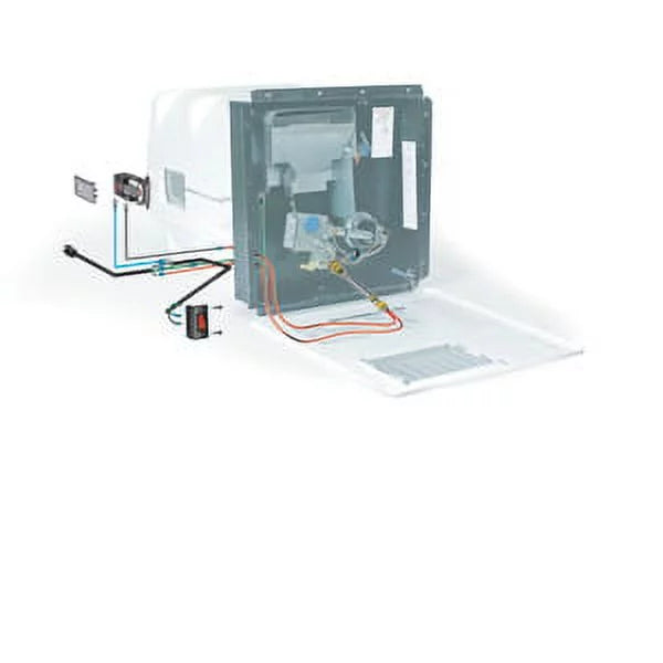Camco 11673 - 6 gal. Liquid Heater Converter for Converting RV LP Gas Fluid Heaters to 120V Electricity On Demand