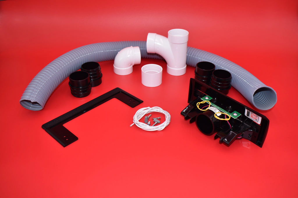 InterVac Design VacPort- A revolutionary addition to your central vacuum; A-950-E LED - New
