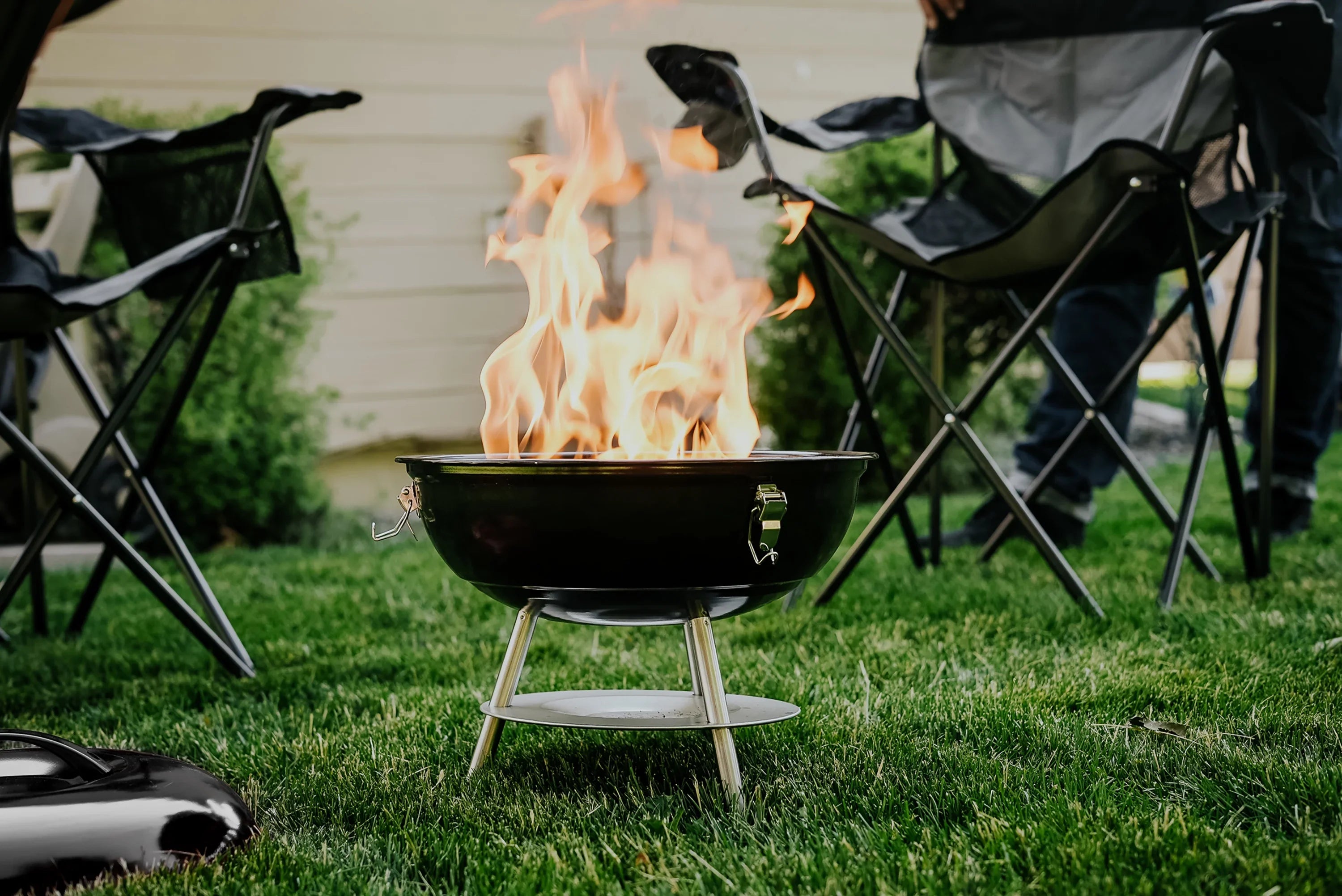 Stansport 037 Portable Charcoal Grill Camping Hiking Backpacking