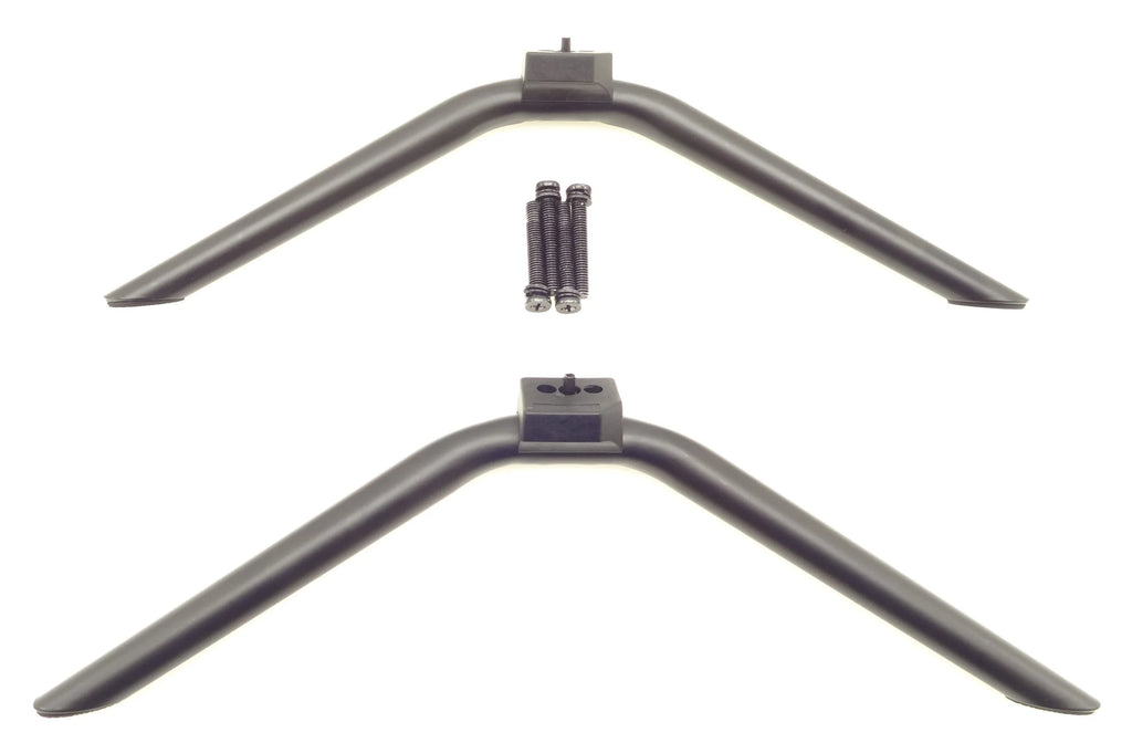 New Pair (2) Onn 100044717 (LD757F-WJ30-01) Stand Legs w/ Screws