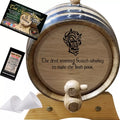 Irish Devil (032) - Engraved American Oak Aging Barrel