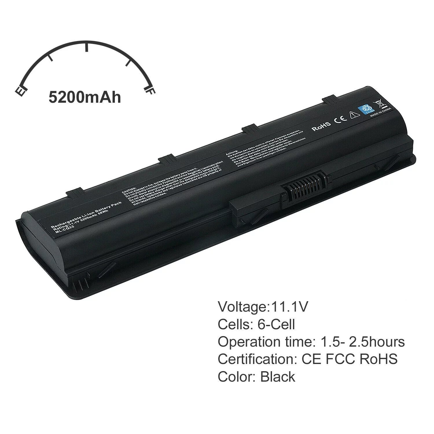 Notebook Battery For Compaq Presario CQ42 CQ57 CQ56 CQ72 DM4 MU06 MU09 G62