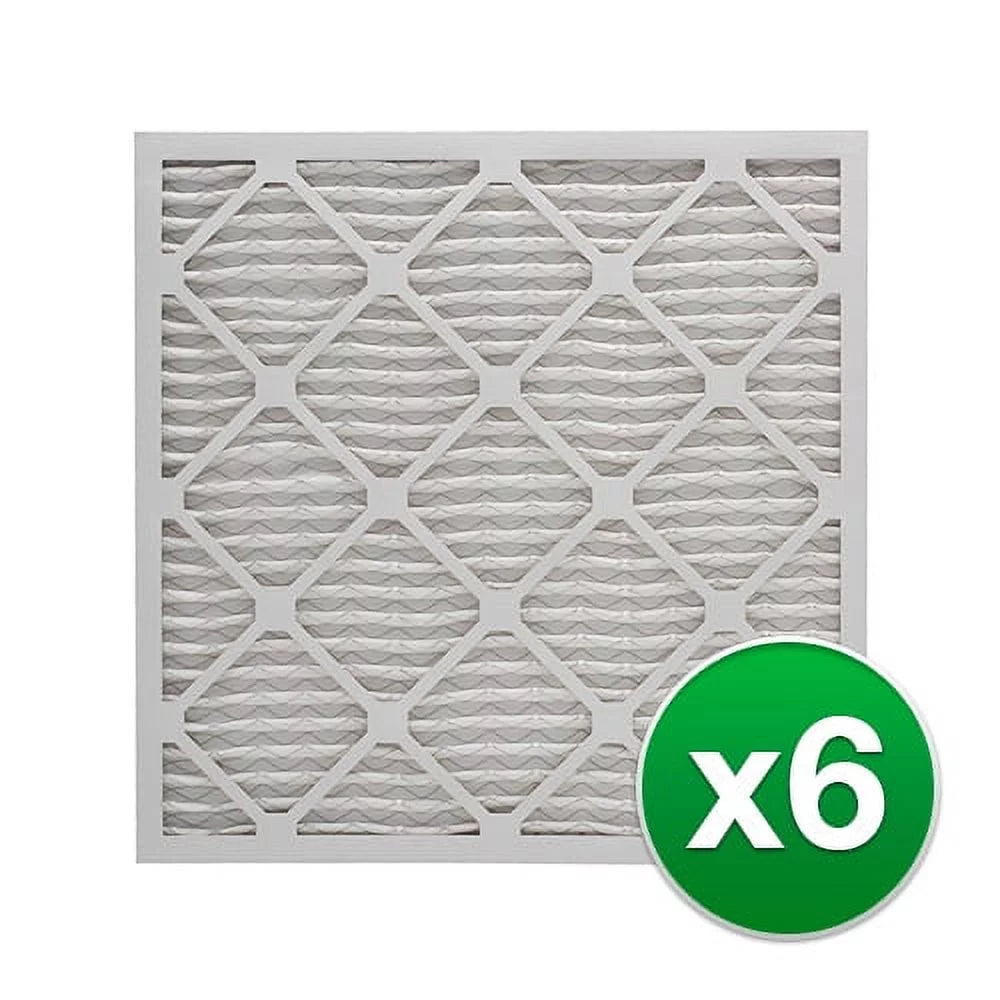 REP Pleated Air Filter For Honeywell FC35A1001 HVAC 16x25x4 MERV 8 (6 Pack)