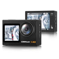 Campark 4K 30FPS Action Camera 20MP Sports Camera 131 Ft Liquid Fluid Camera WiFi Vlog Camera EIS 4.0 Zoom Support External Mic Remote Control