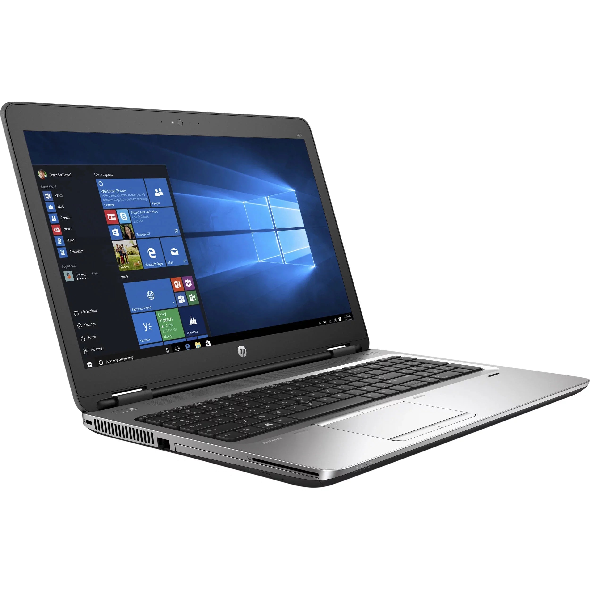 ProBook 650-G2 - 15.6" Core i5-6200U Dual-Core 8GB RAM 256GB Storage - Windows 10 Refurbished