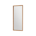 Specchio a Parete Rettangolare con Cornice in Legno